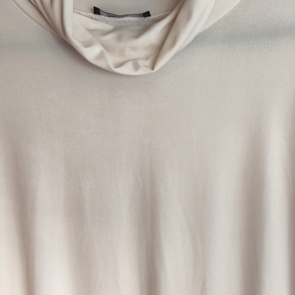 Lily Elegant Cream Turtleneck Sweater